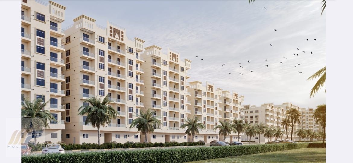 An exceptional opportunity to own a 1BHK apartment for sale with a down payment of only 30,000, suitable for living or investment in Al Ameera V
