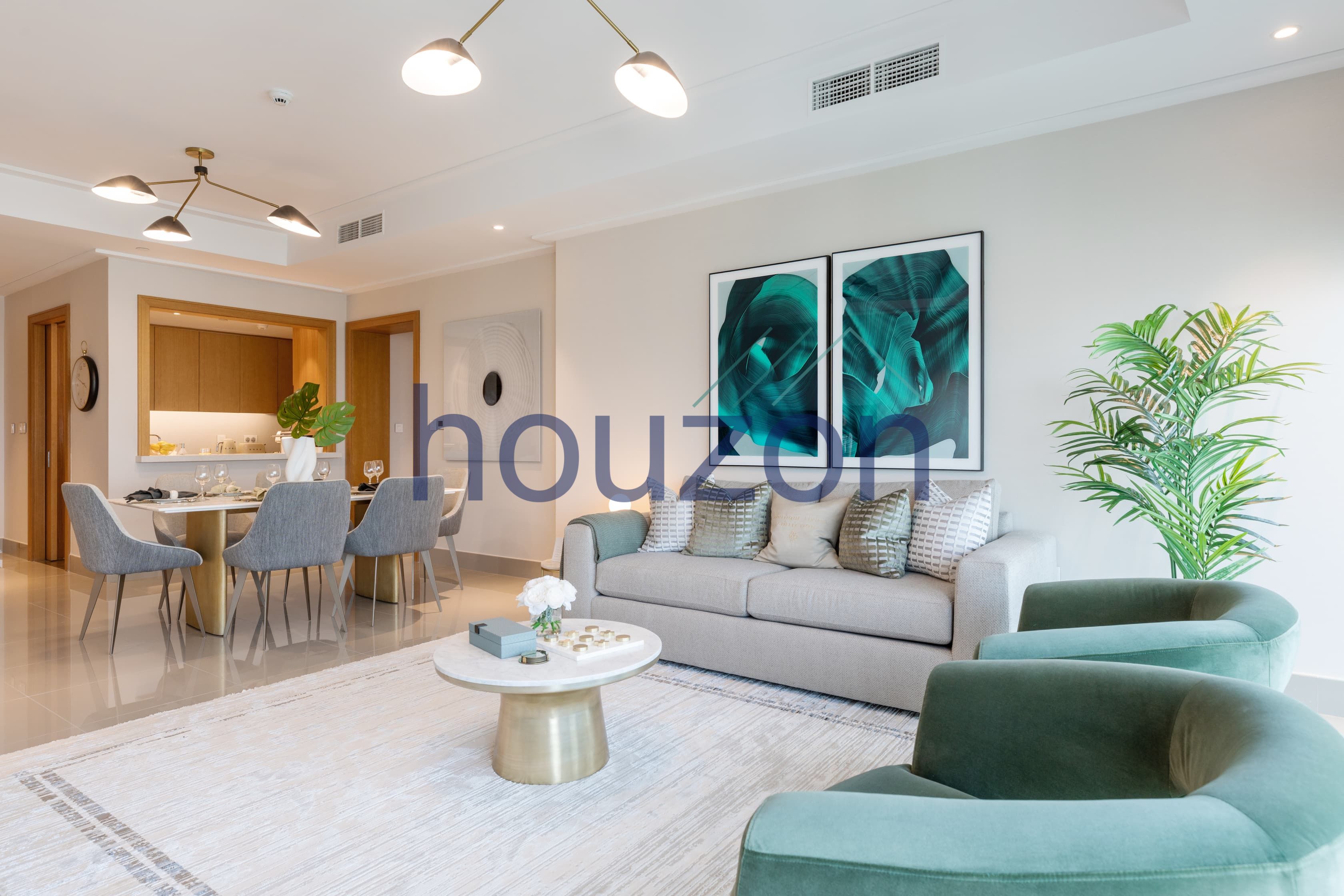 Luxurious 3BR+M | Furnished | Burj Khalifa View