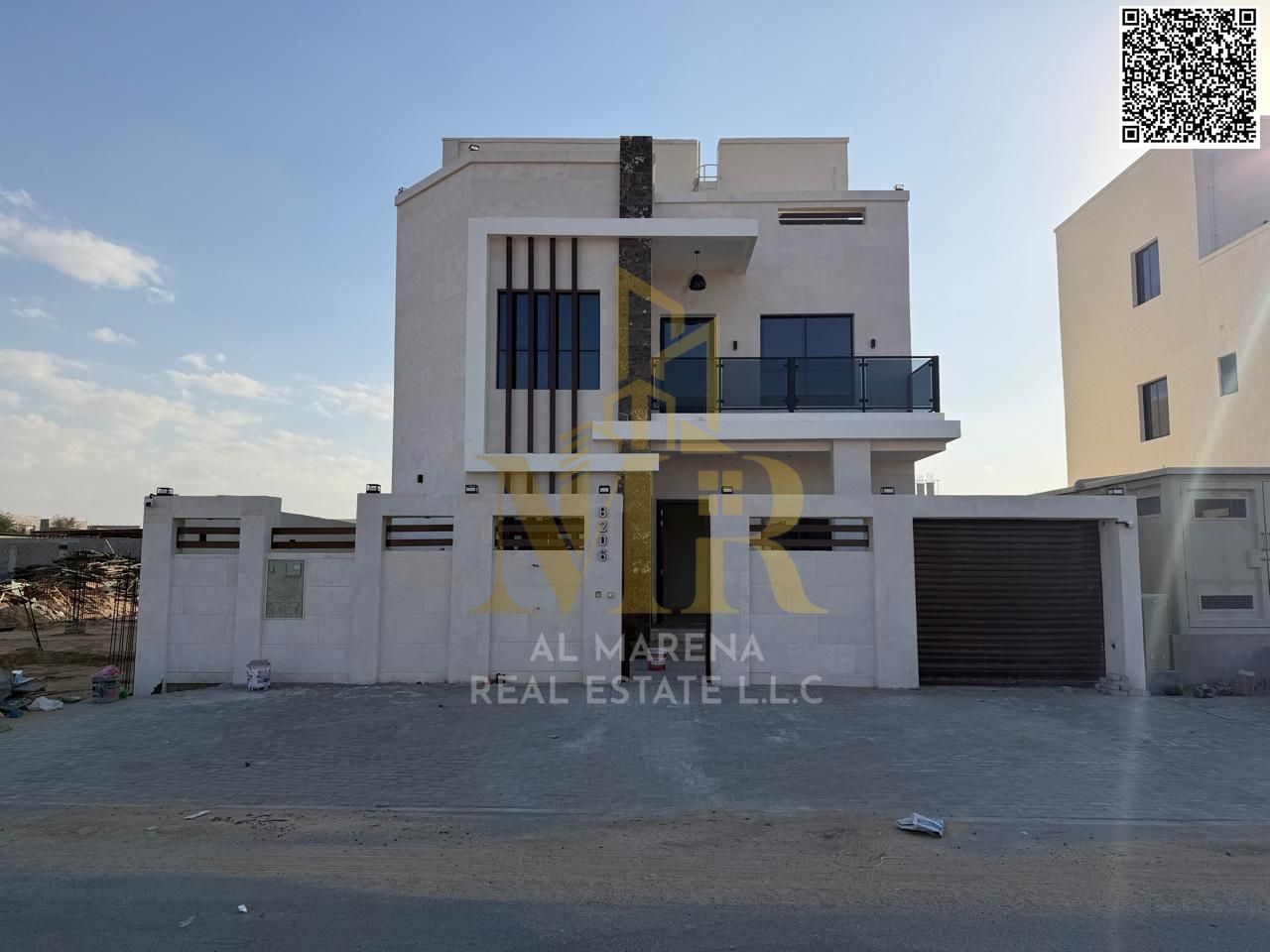 Luxury villa for sale in Al Zahia with spacious area and complete specifications, price negotiable, including electricity and water.