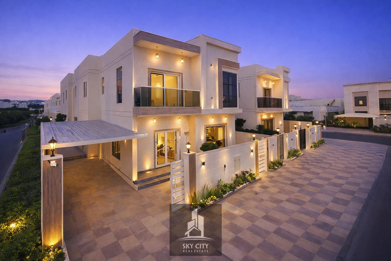 Villa for sale including electricity and water