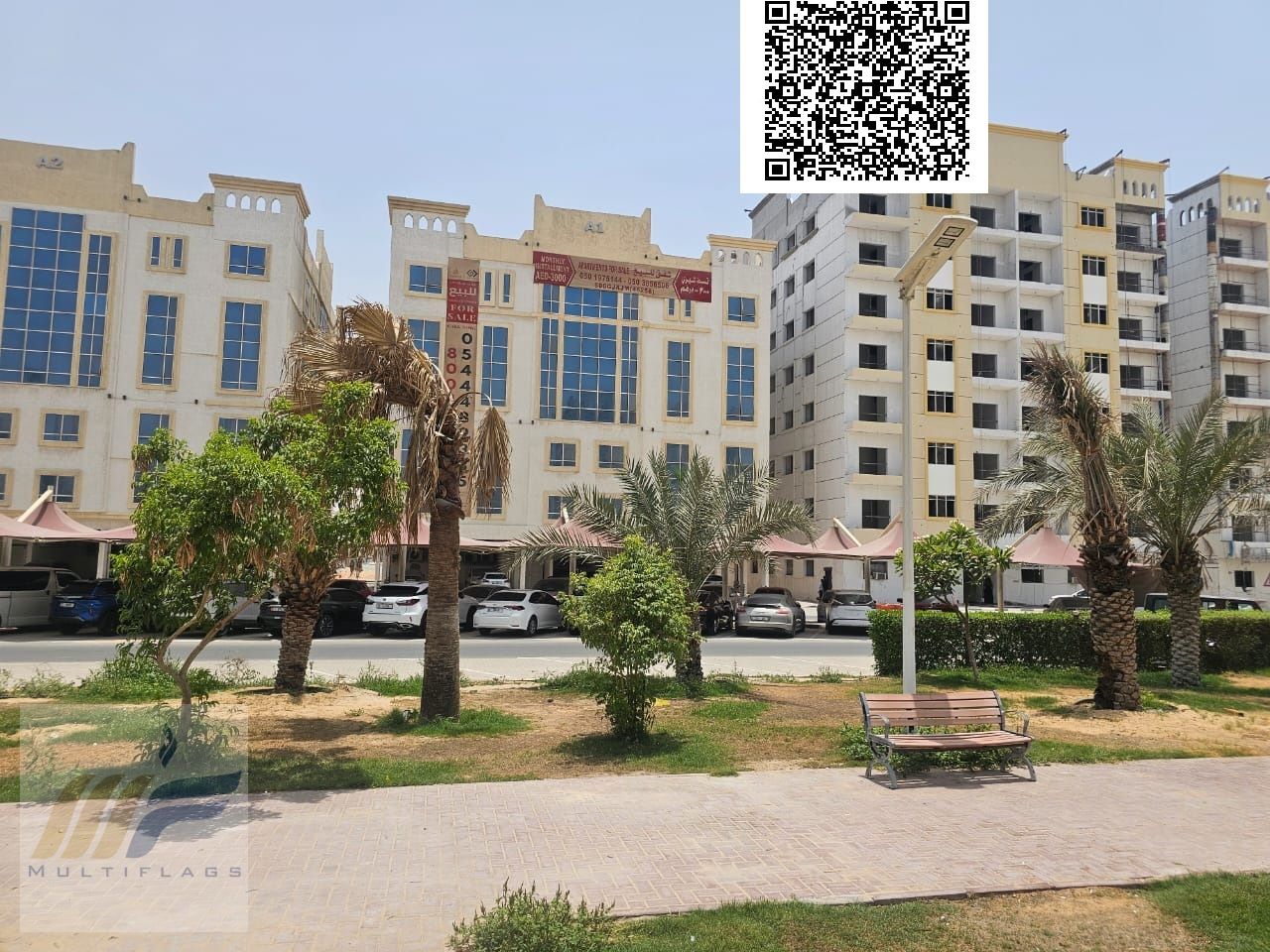 Own a stunning two-bedroom apartment with a living room at a great price! Enjoy an open view of Al Hamidiya Park | Al Yasmin area For sale in Al Ameer