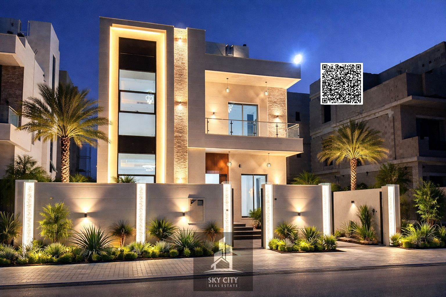 Own a villa in one of Ajman's most prestigious locations, next to the mosque and opposite a park. Freehold ownership with comfortable monthly installm