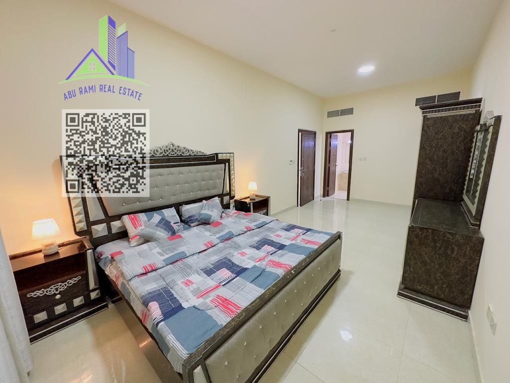 2bedroom for rent in Ajman al rashidia3 new furniture. .