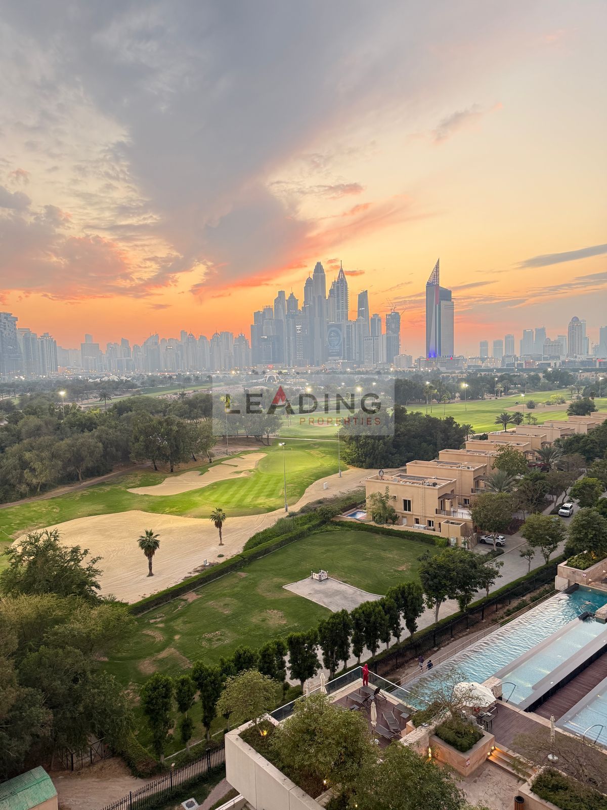 SPACIOUS LAYOUT/HIGH FLOOR/GOLF COURSE & POOL VIEW/VACANT