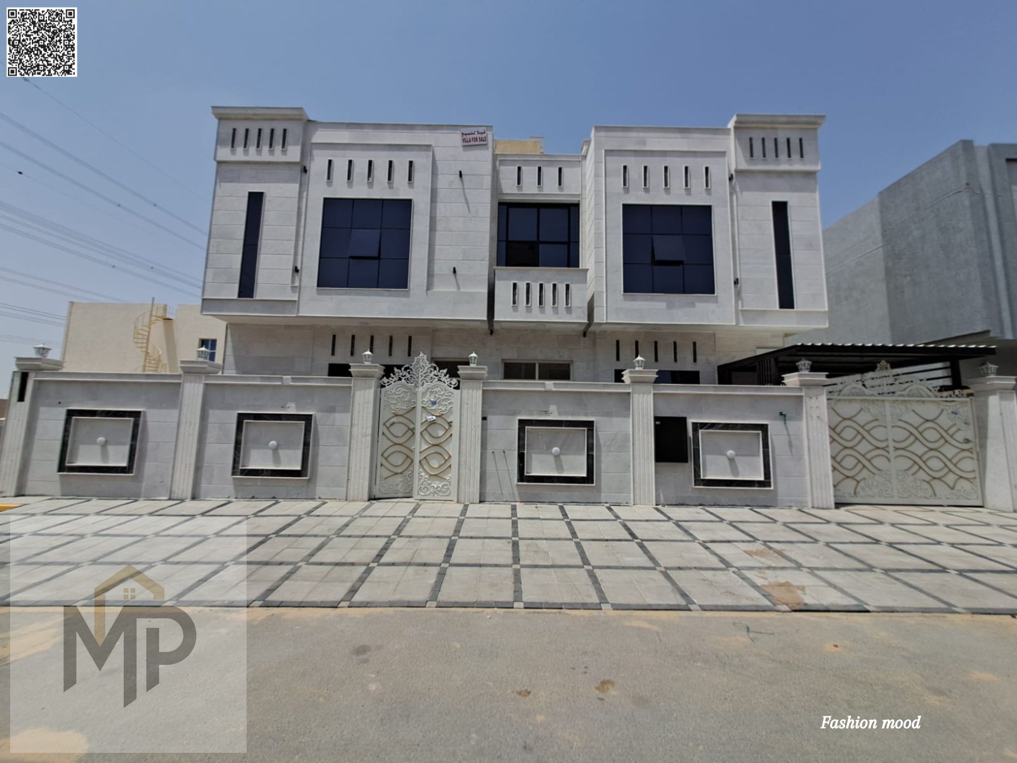 Villa for sale at ajman | al Yasmeen area | 5 master rooms, majlis, hall, maid's room, roof | freehold for all nationalities.