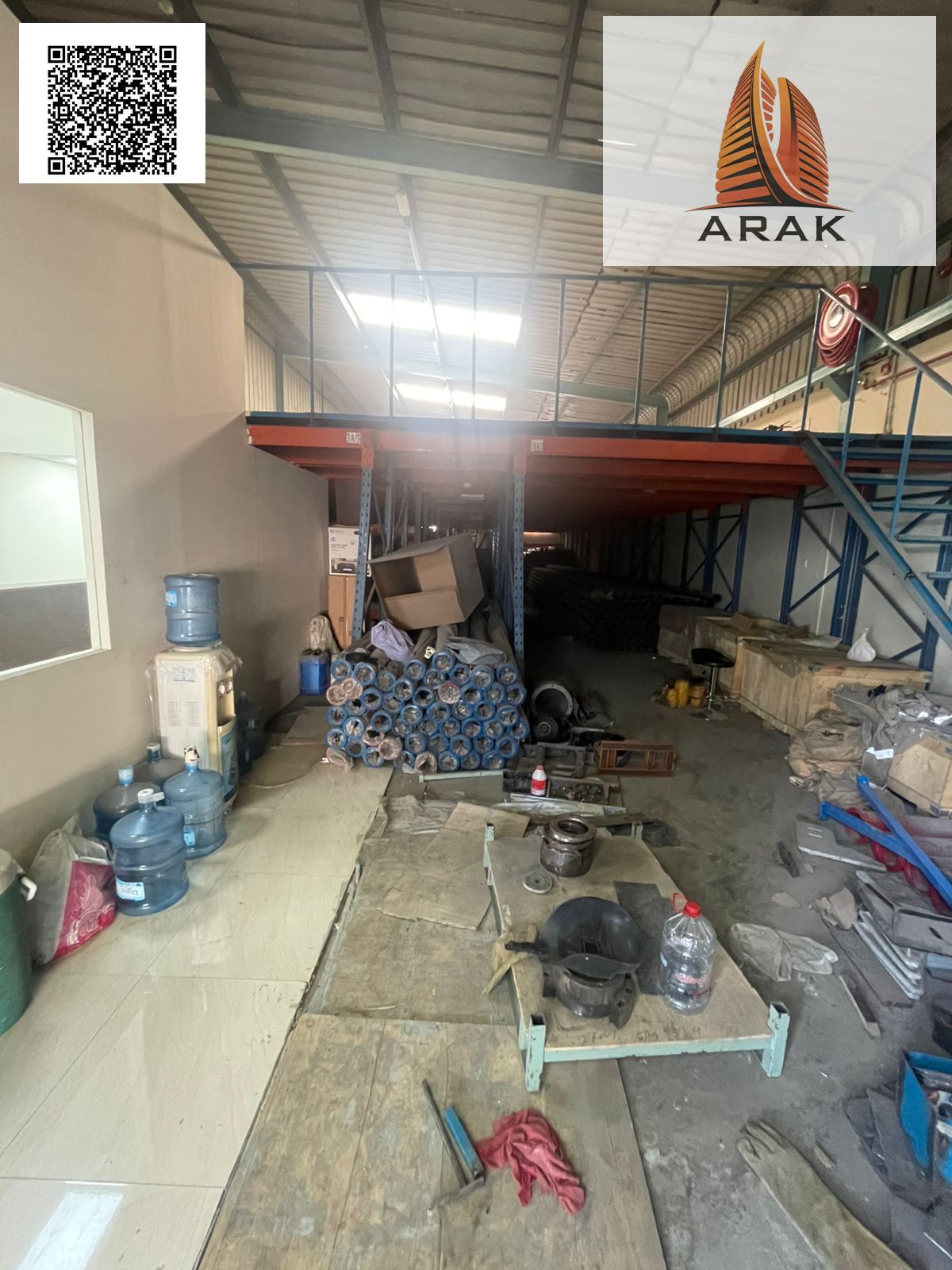 An excellent opportunity to rent a warehouse in a prime strategic location in Ajman Industrial Area 2. The warehouse is located near Lucky Roundabout