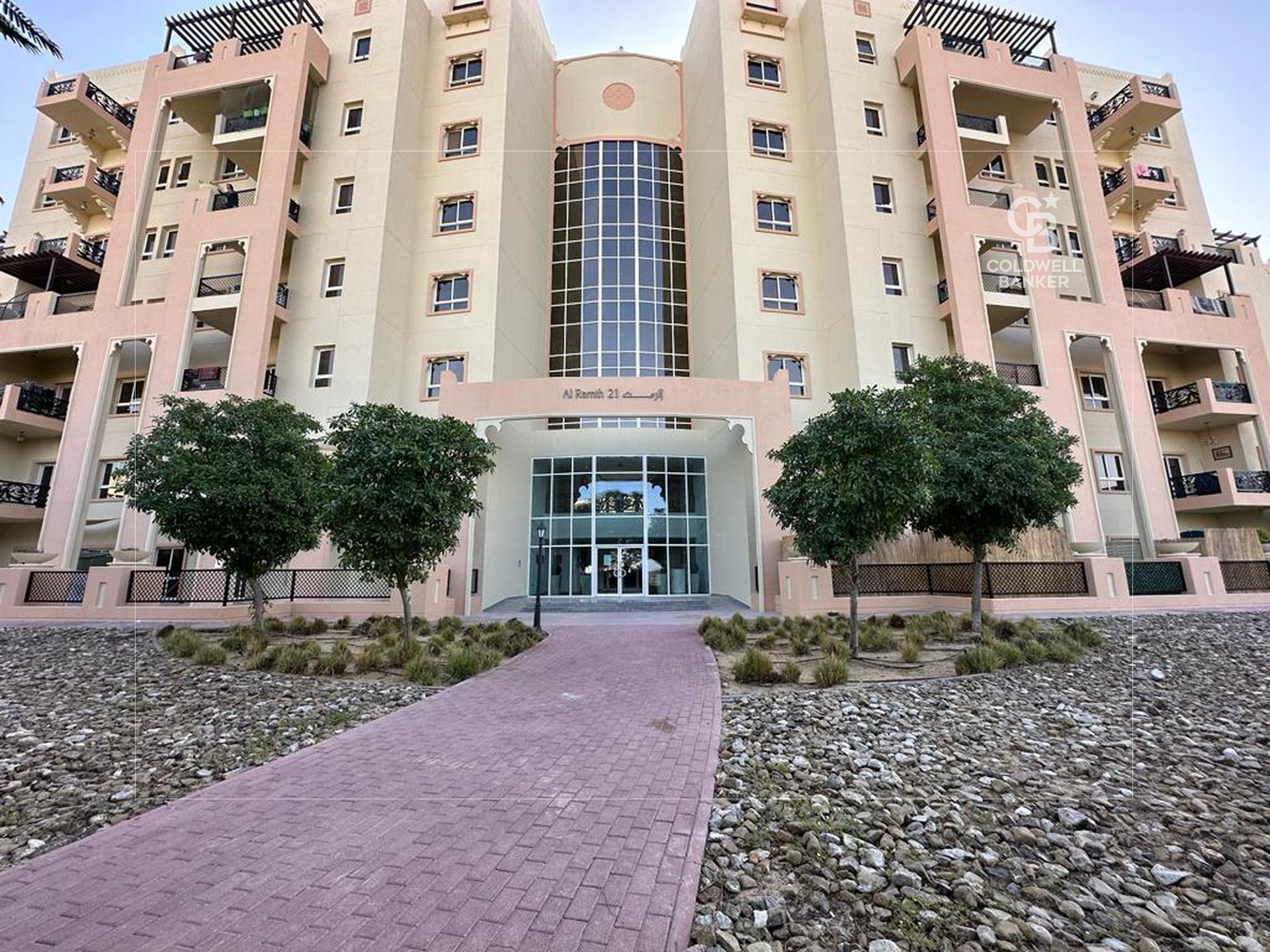 Modern Large 1BR | Vacant | Al Ramth 21