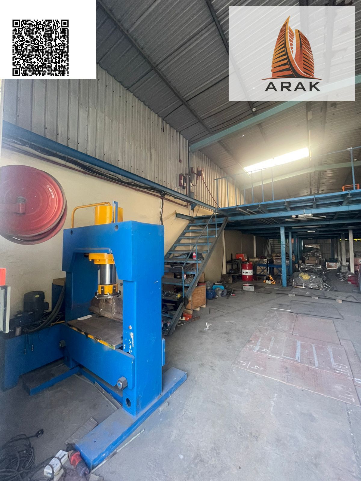 Two warehouses available for rent in Ajman