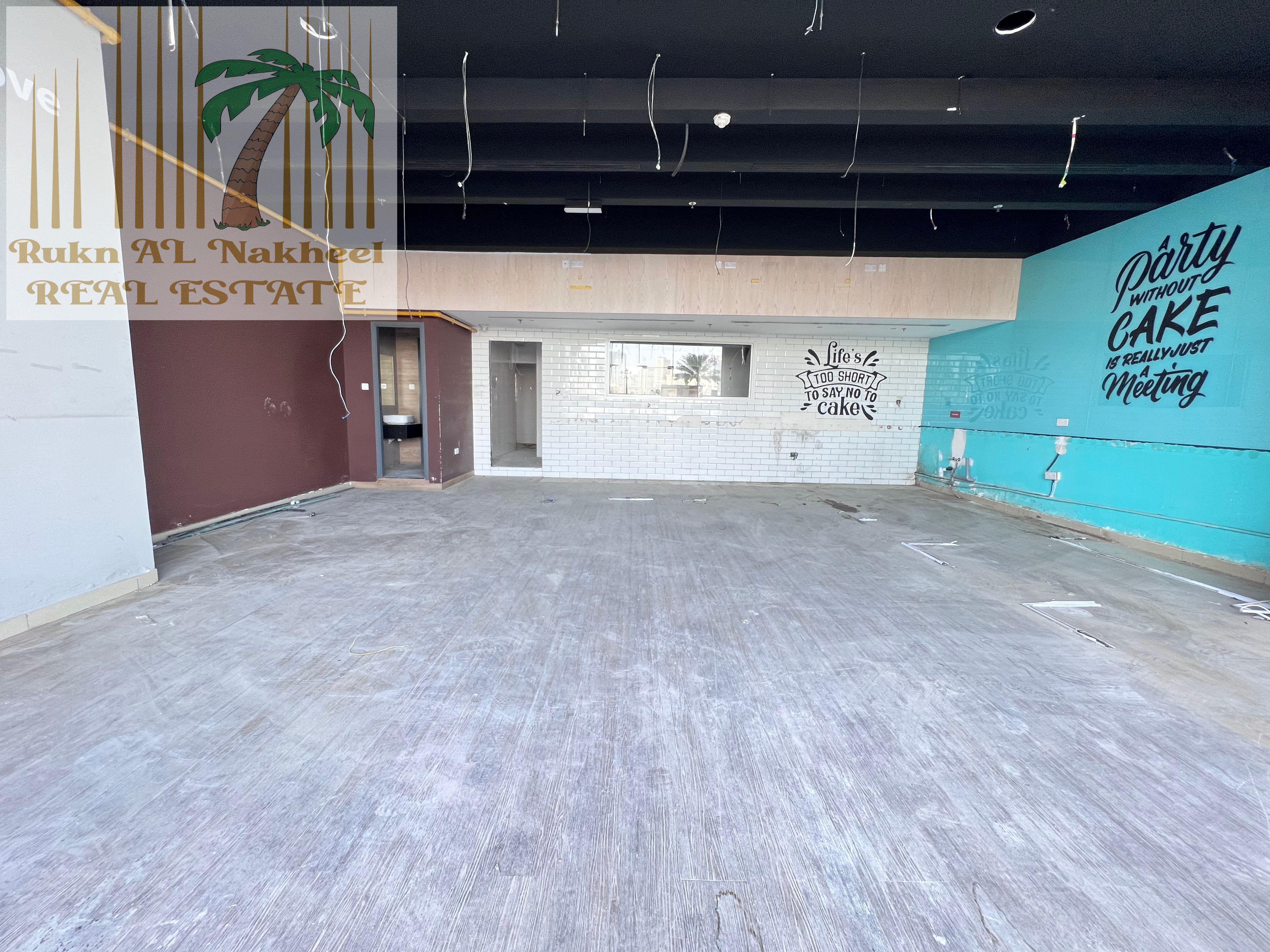 Specious main road location ready to move with one bathroom store room kitchen prime location suitable for a wide range of business activities