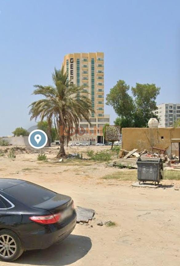Land for sale in Ajman, Liwara 1, prime location near the Corniche