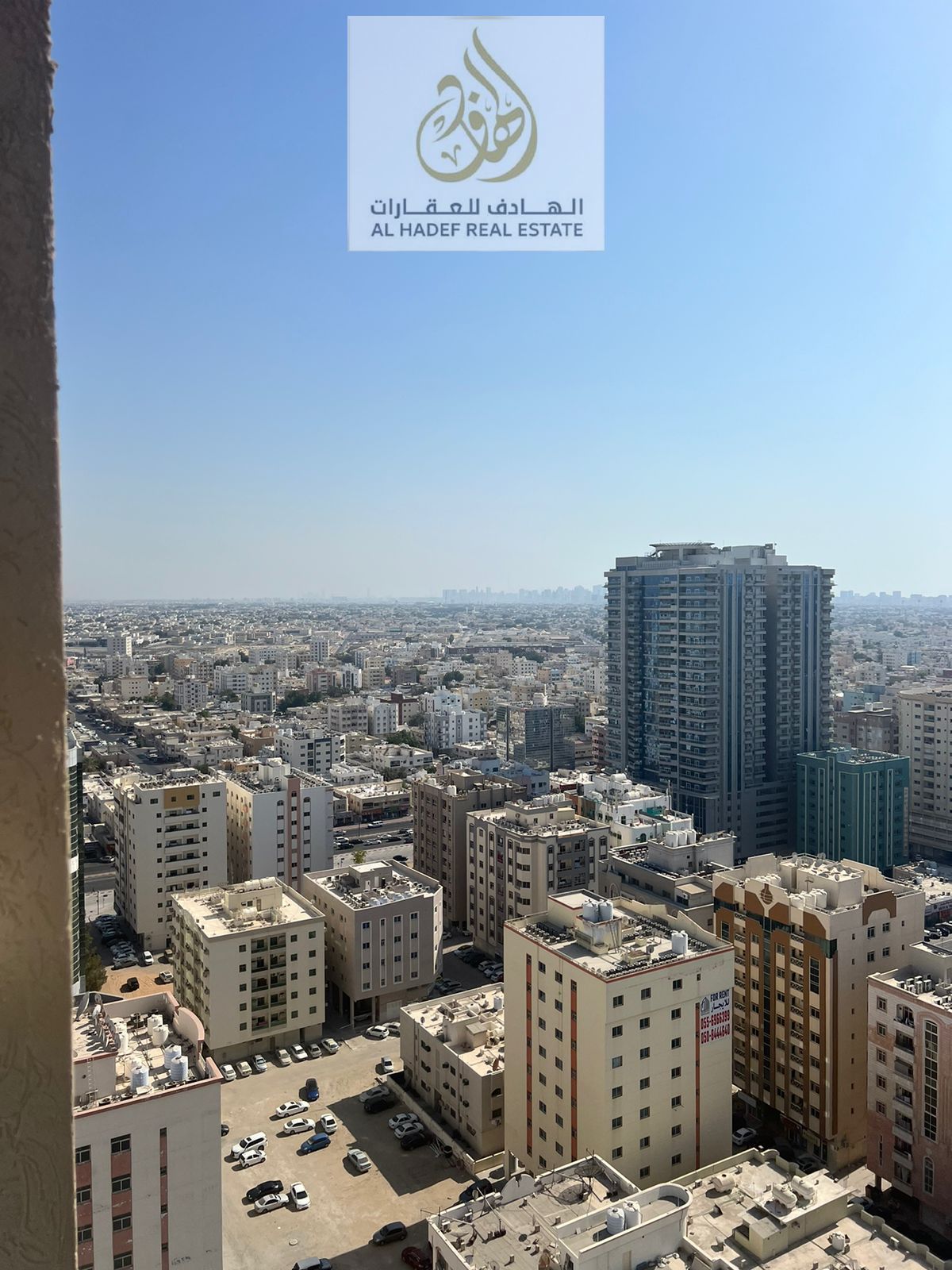 One bedroom and living room with two bathrooms, separate living room, built-in wardrobes, full open view, central gas and central air conditioning, an