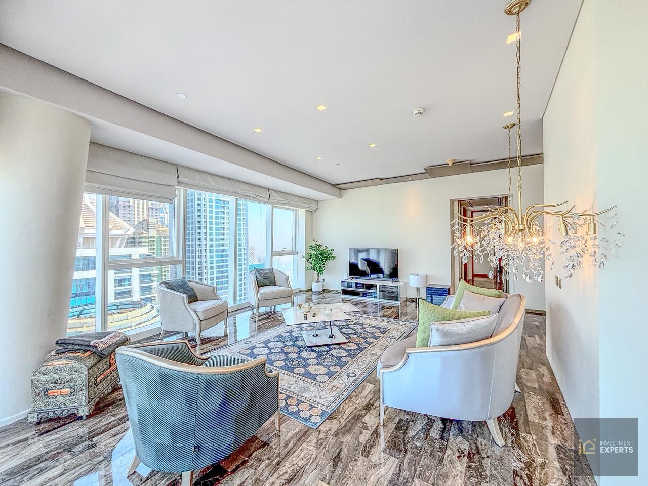 Luxury 4BR with Fendi Design | Fully furnished | Palm View