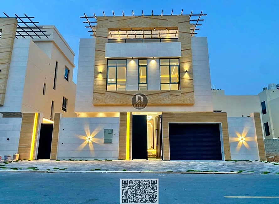 For Sale: 3-story, 5-bedroom villa with a swimming pool and ultra-luxurious finishing in Helio2 Ajman