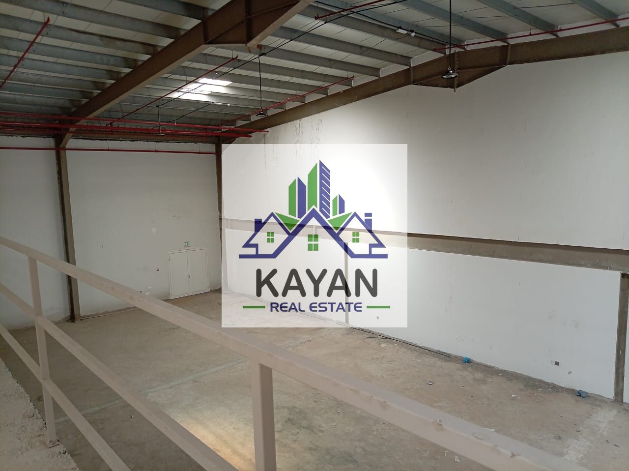 warehouse for rent with a total area of 10000 sq. ft. ,- 130 kW power- industrial use, workshops, storage,