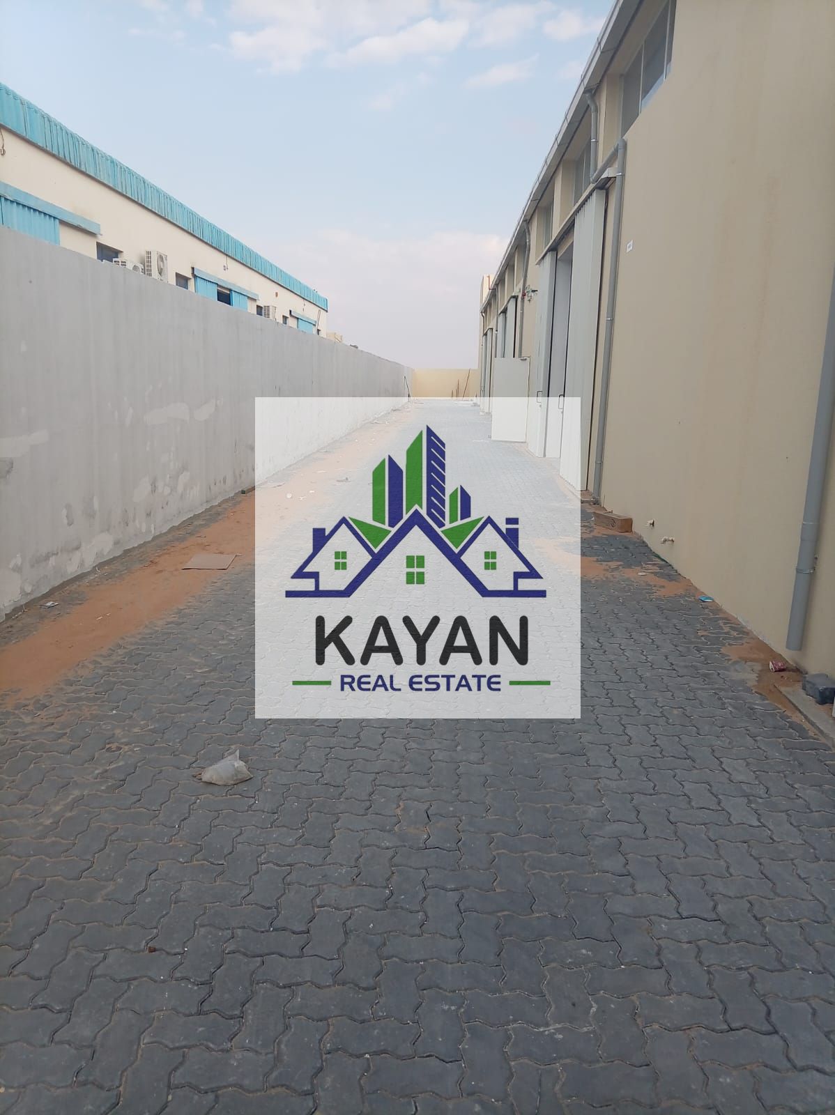 new warehouse complex - total area of the complex is 28,000 sq ft,- divided into 10 warehouses
