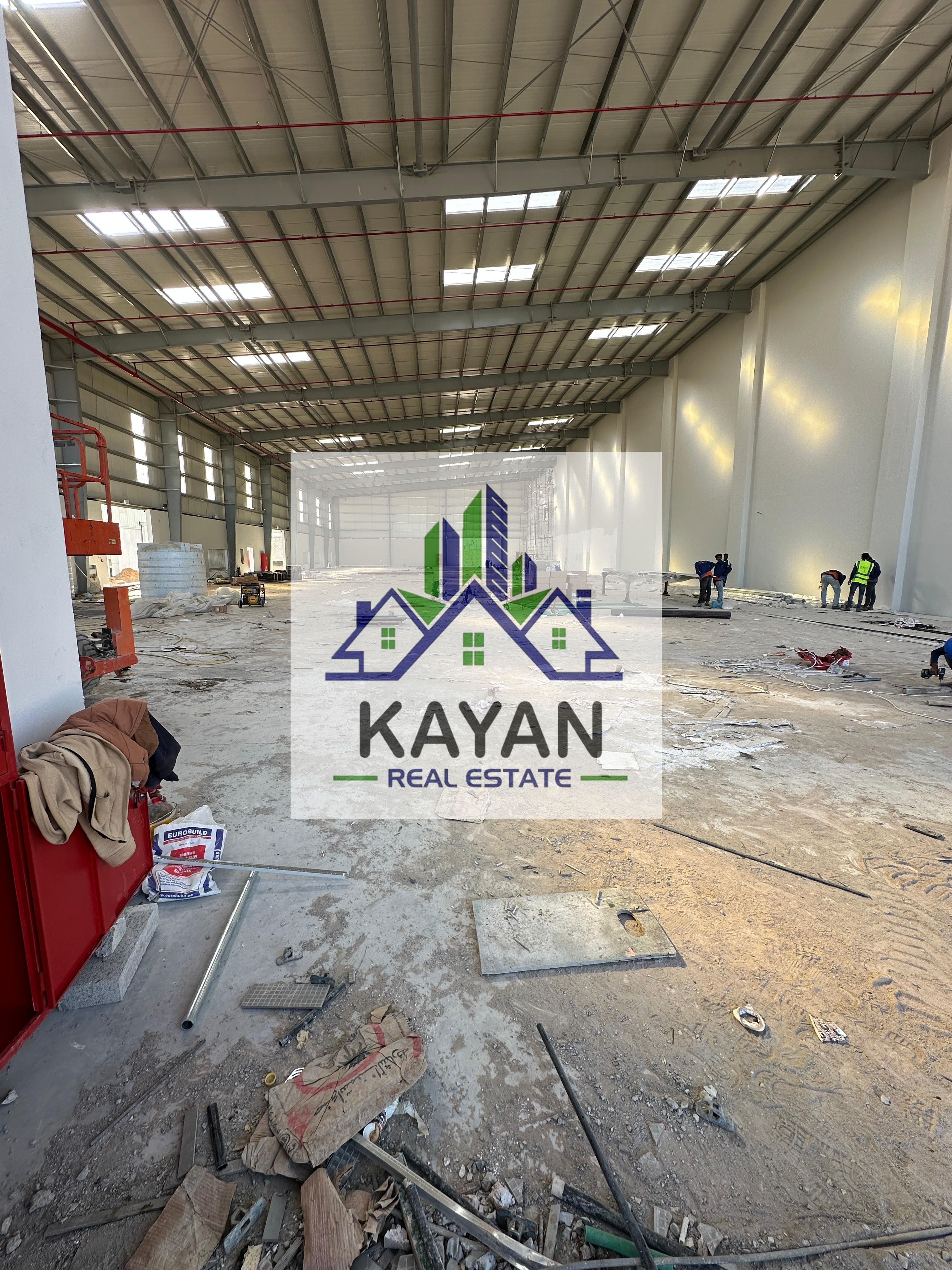 Two brand-new warehouses for rent (first tenant) in Umm Al Quwain – Umm Al Thuoob direct from owner