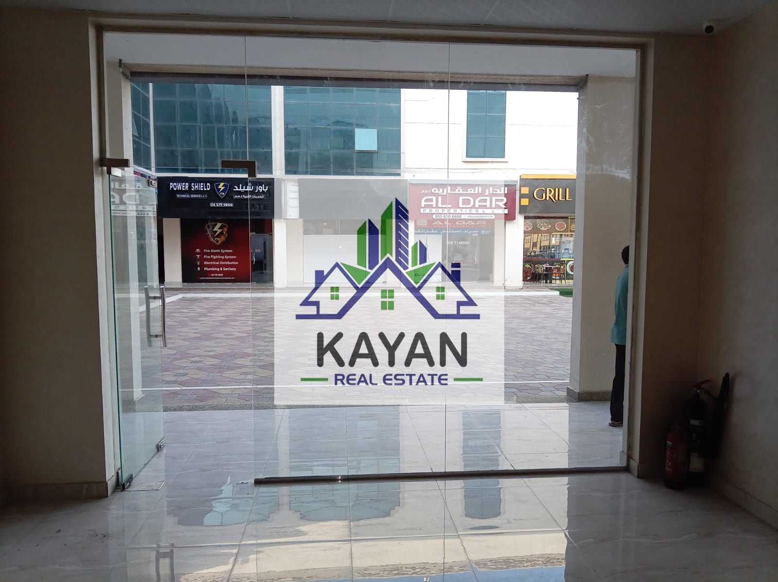 Commercial shop available for rent in a prime location in Al Rass - main road and very close