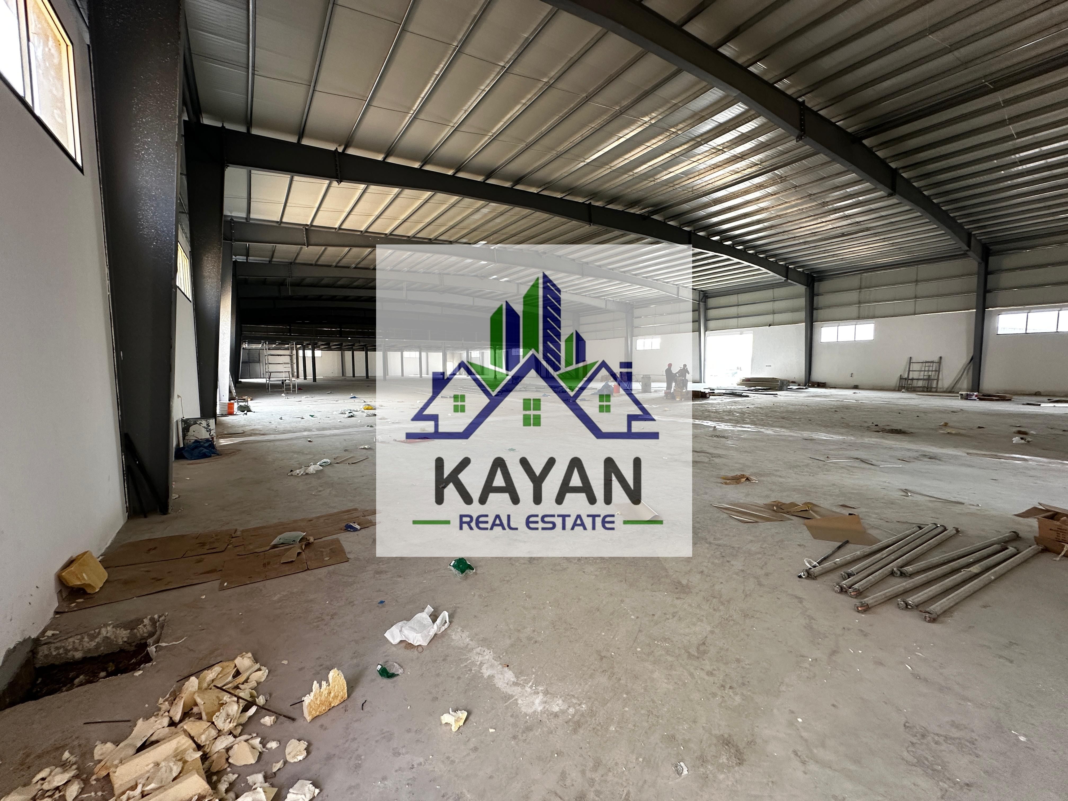 For rent Huge Warehouse Big and prime location including mezzanine