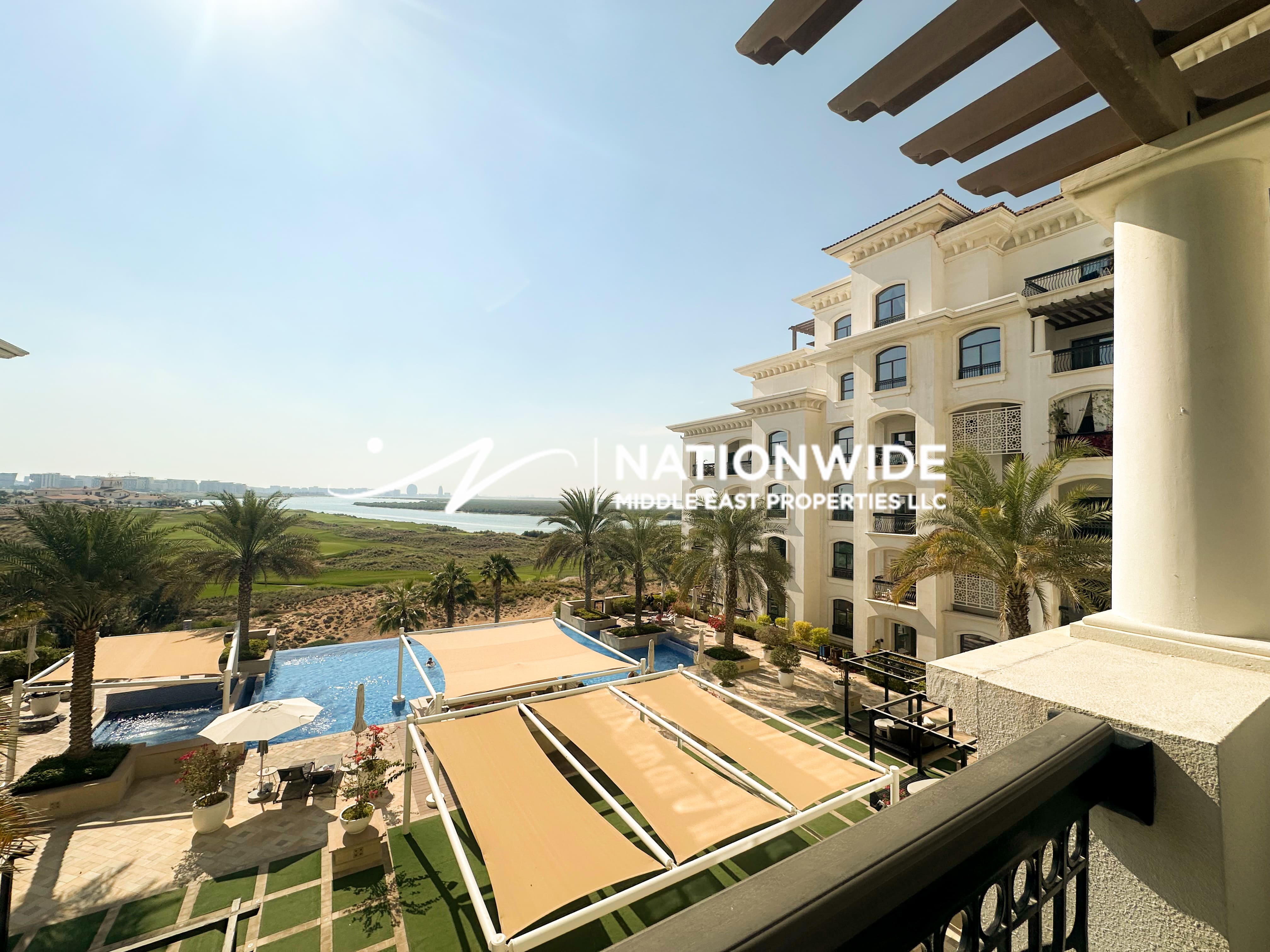 Cozy 3BR | Semi-Furnished | Golf+Sea World View