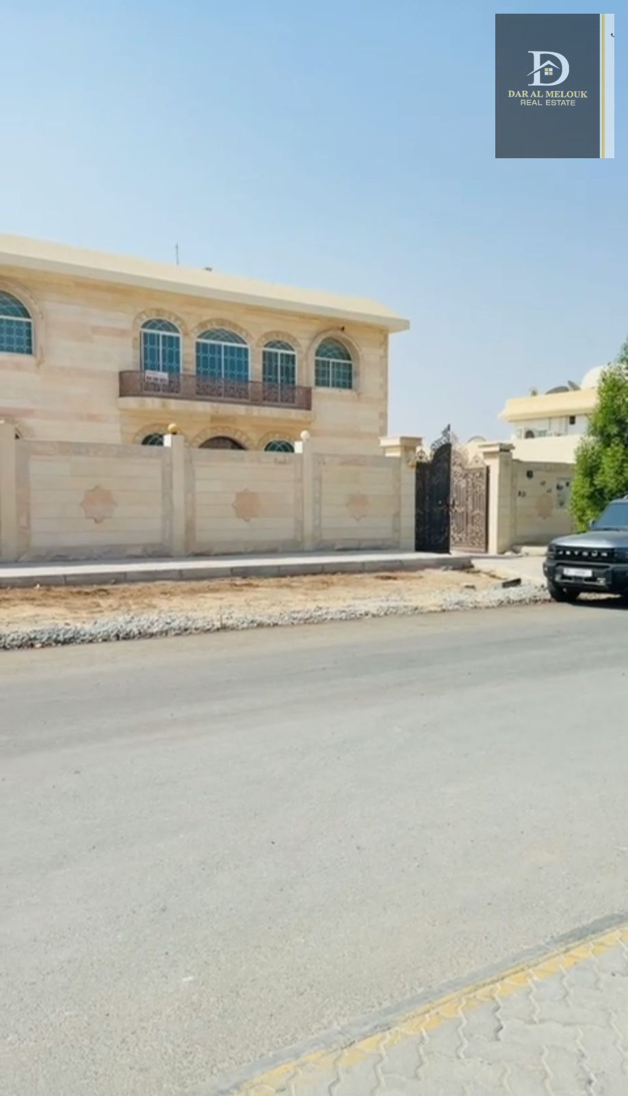 Luxury villa for sale in Al-Ramaqiyah – Corner villa on two streets