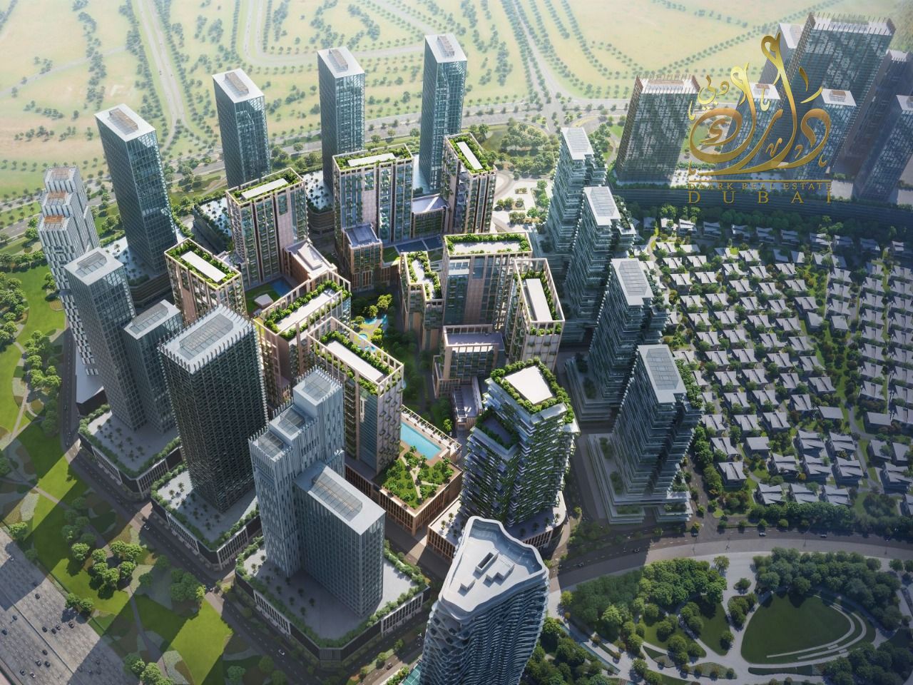 10% DP / 1% Monthly / Italian Design / NEAR Global Village / Lagoon View