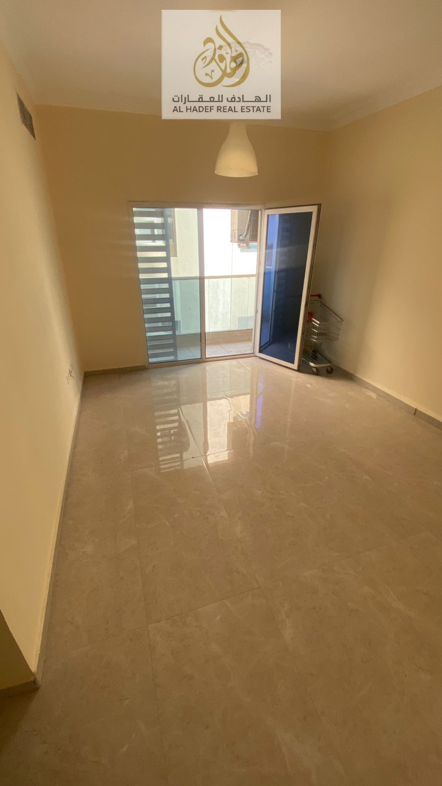 For rent: A very distinctive apartment in Al Jurf 2 – second occupant. The apartment consists of one bedroom, a living room, two bathrooms, and a balc