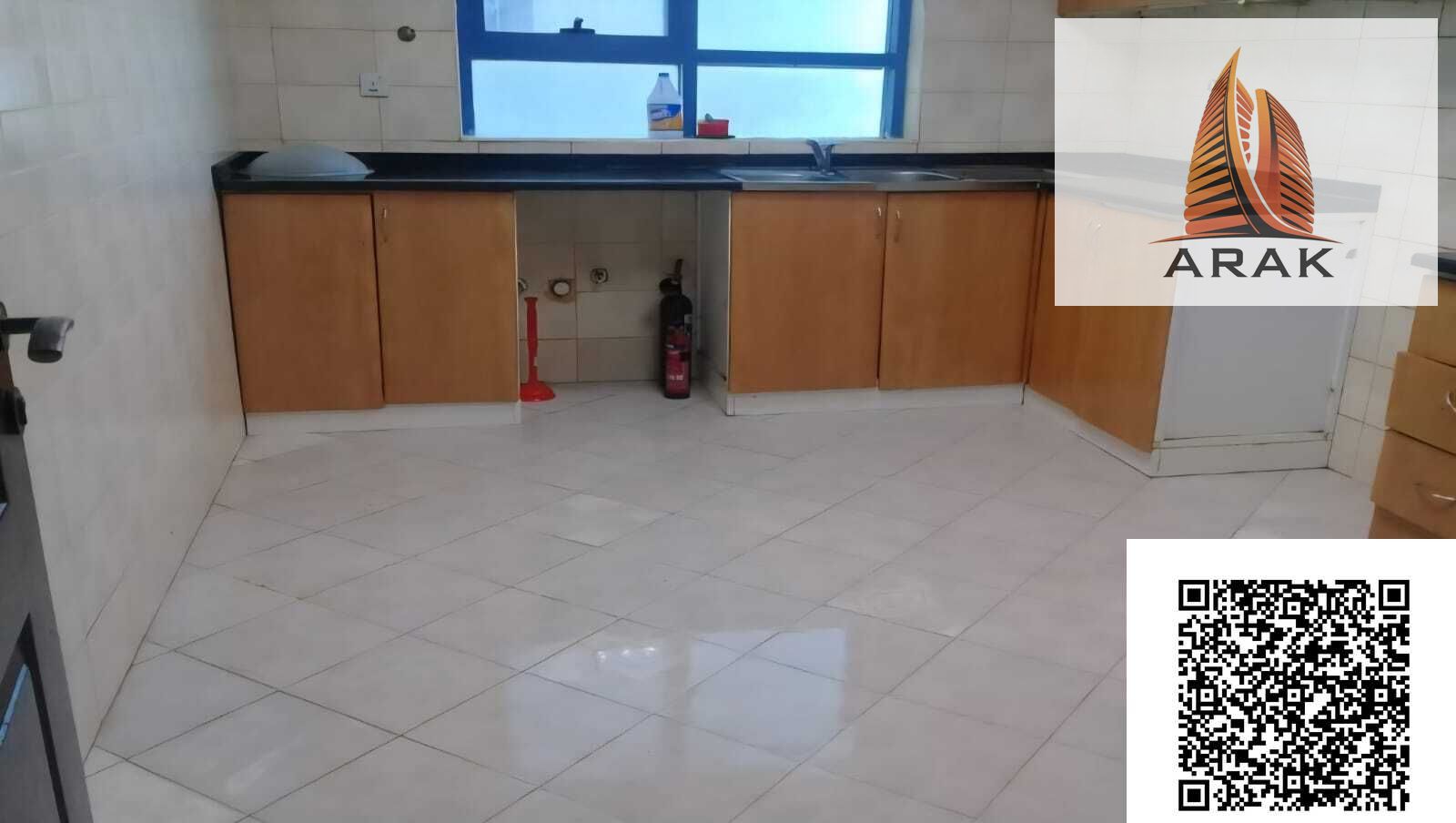 A two bedroom apartment with a living room and a maid’s room is available for annual rent in Al Khor Towers, Al Rashidiya 1, Ajman, within a well know