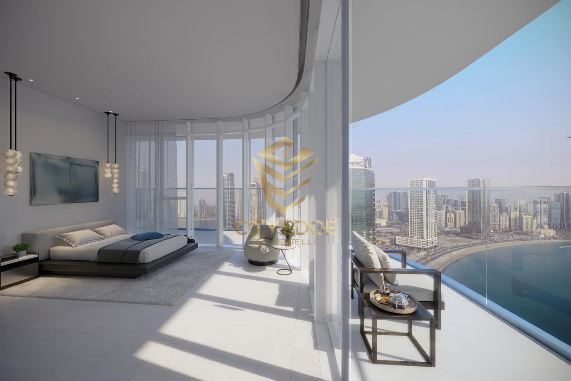 DUPLEX 4BHK|FULLY SEA VIEW |HIGH FLOOR |1% MONTHLY