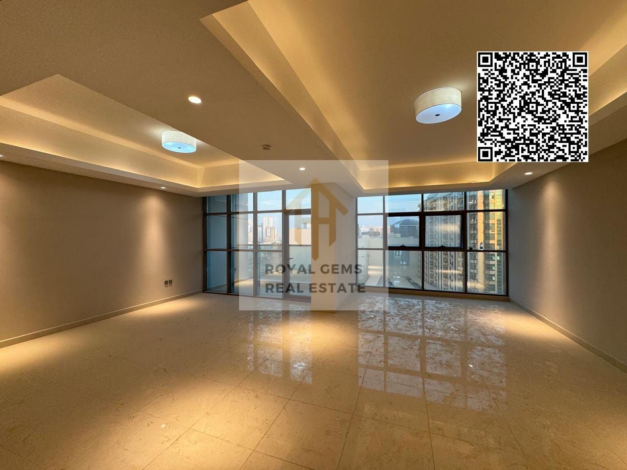 Enjoy your coffee in this stunning apartment with a breathtaking view from a high floor; ready-to-move-in, with 2415 square feet