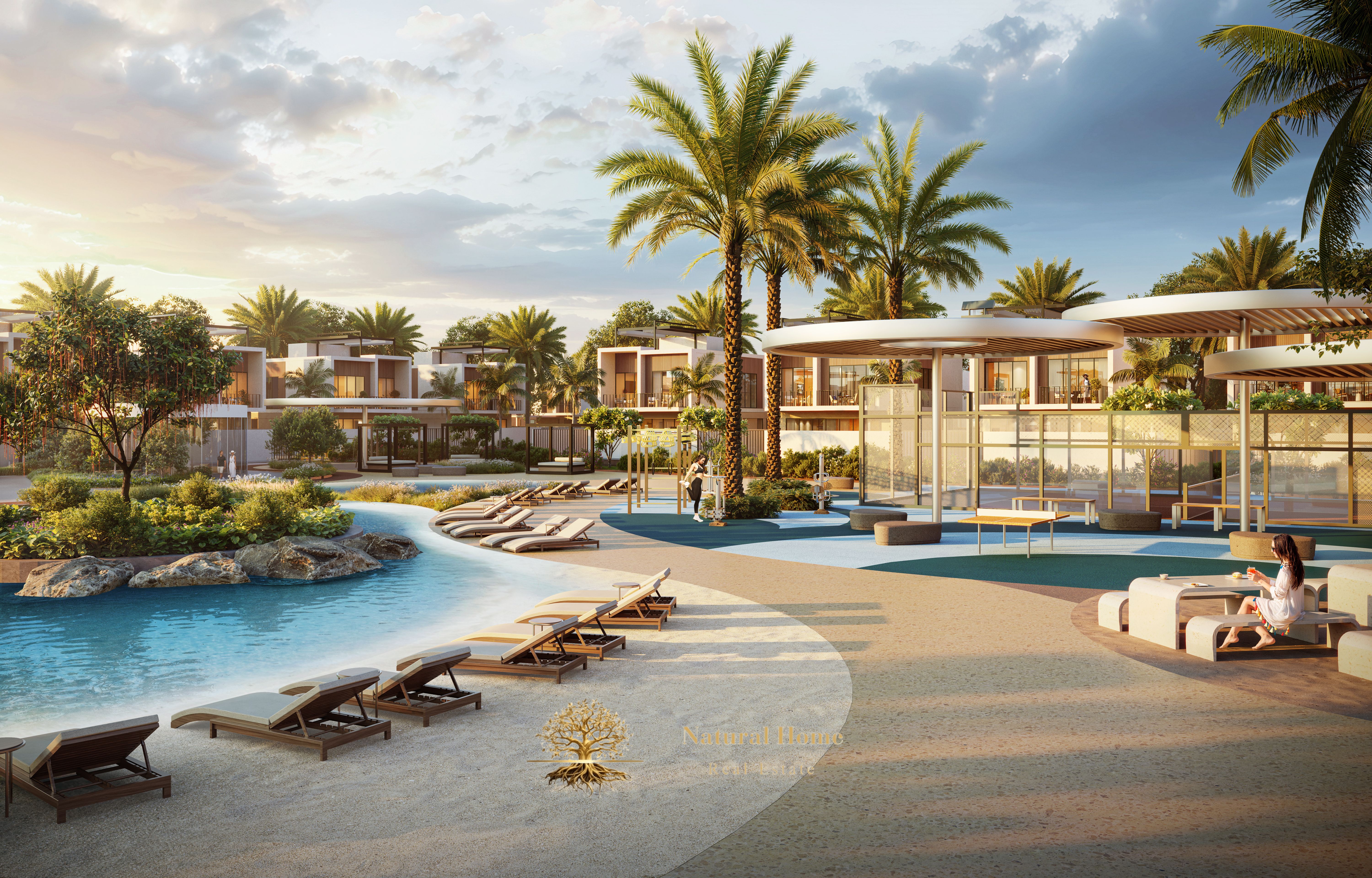 4BR Sukoon | Steps from Swimmable Lagoon & Zen Mall