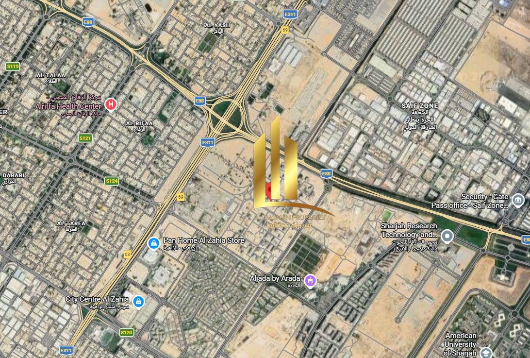 Land for sale in Al Falah area, prime corner location on two streets.