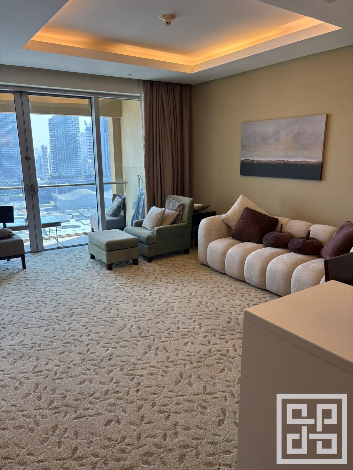 Furnished 1 BR in The Dubai Mall Residences