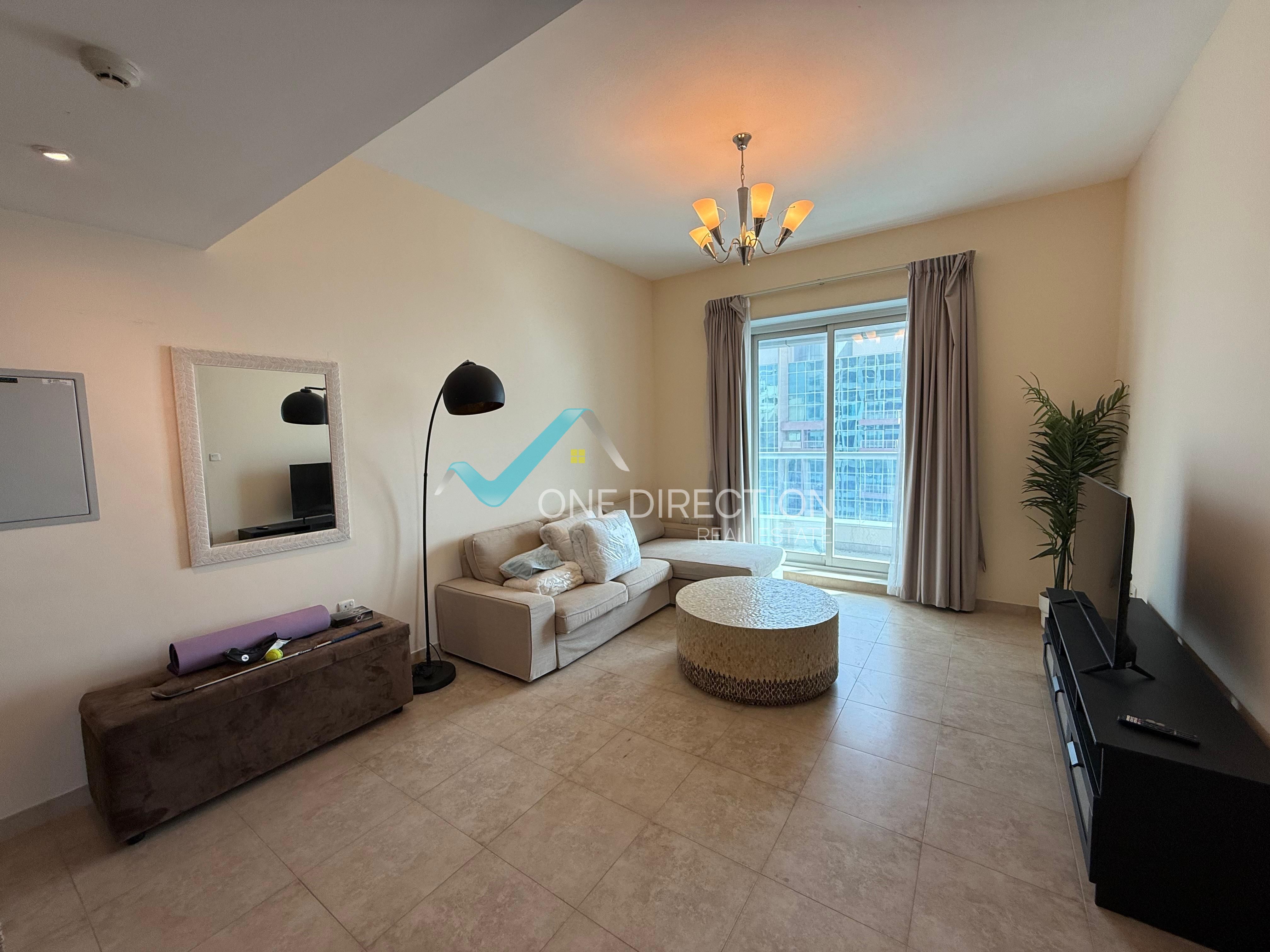 1 Bedroom + Study Room | Unfurnished | High Floor | With Balcony