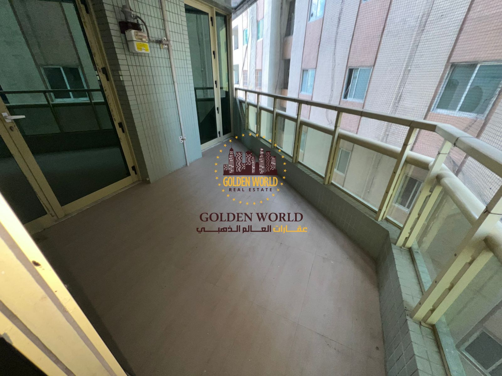 Al Majaz 2 | Spacious 2BR with living room, master maid’s room & laundry, free AC, no parking. Rent AED 70,000.