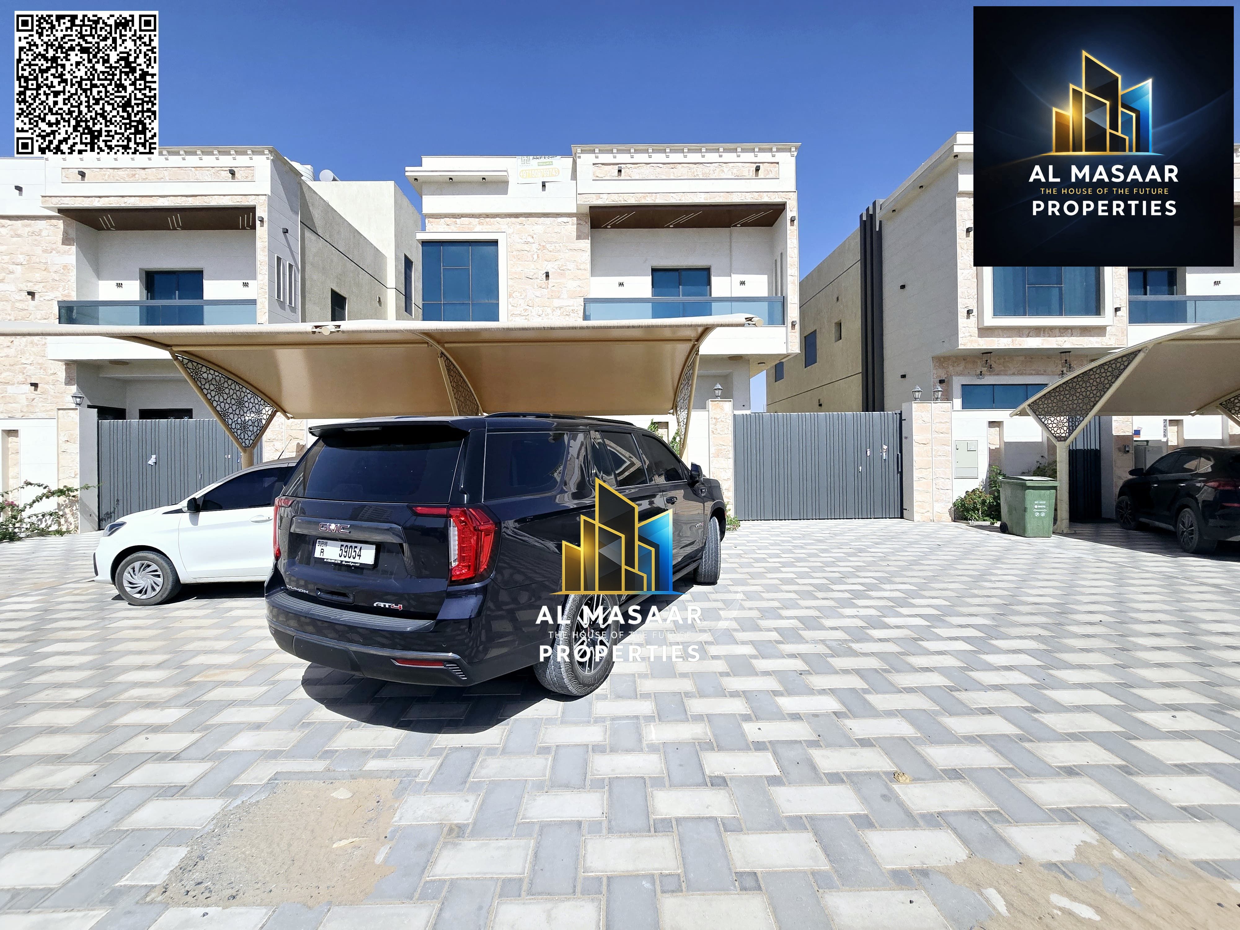 Two-story villa for rent in Ajman. Receive your villa ready to move in - very spacious interior layouts and hotel-style finishes.