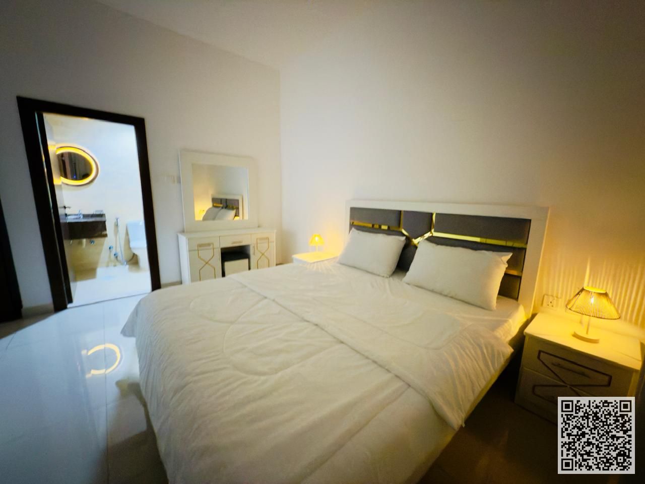 Luxurious and elegant fully furnished apartment with brand new, high-end furniture, including all bills and internet.