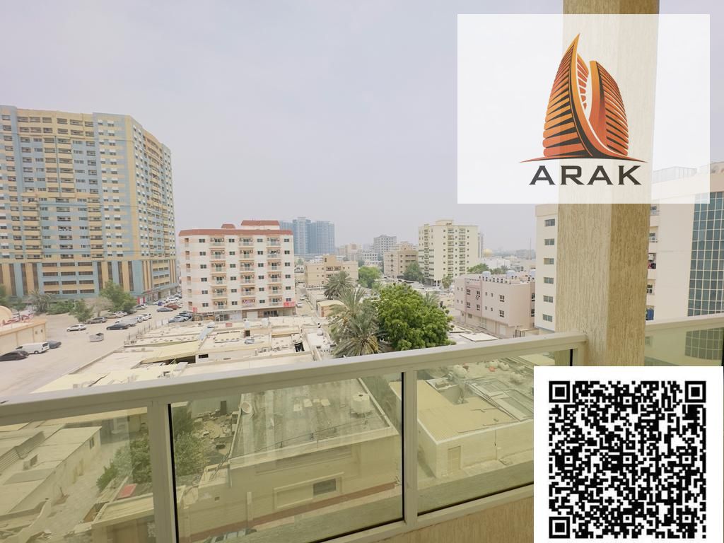 A distinctive two bedroom apartment with a living room for rent, fully furnished with very clean furniture, located in Ajman in Al Rashidiya Three