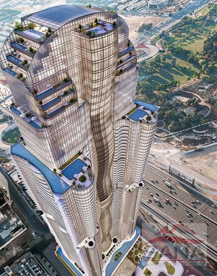 Burj view 1Bed Plus Study and...