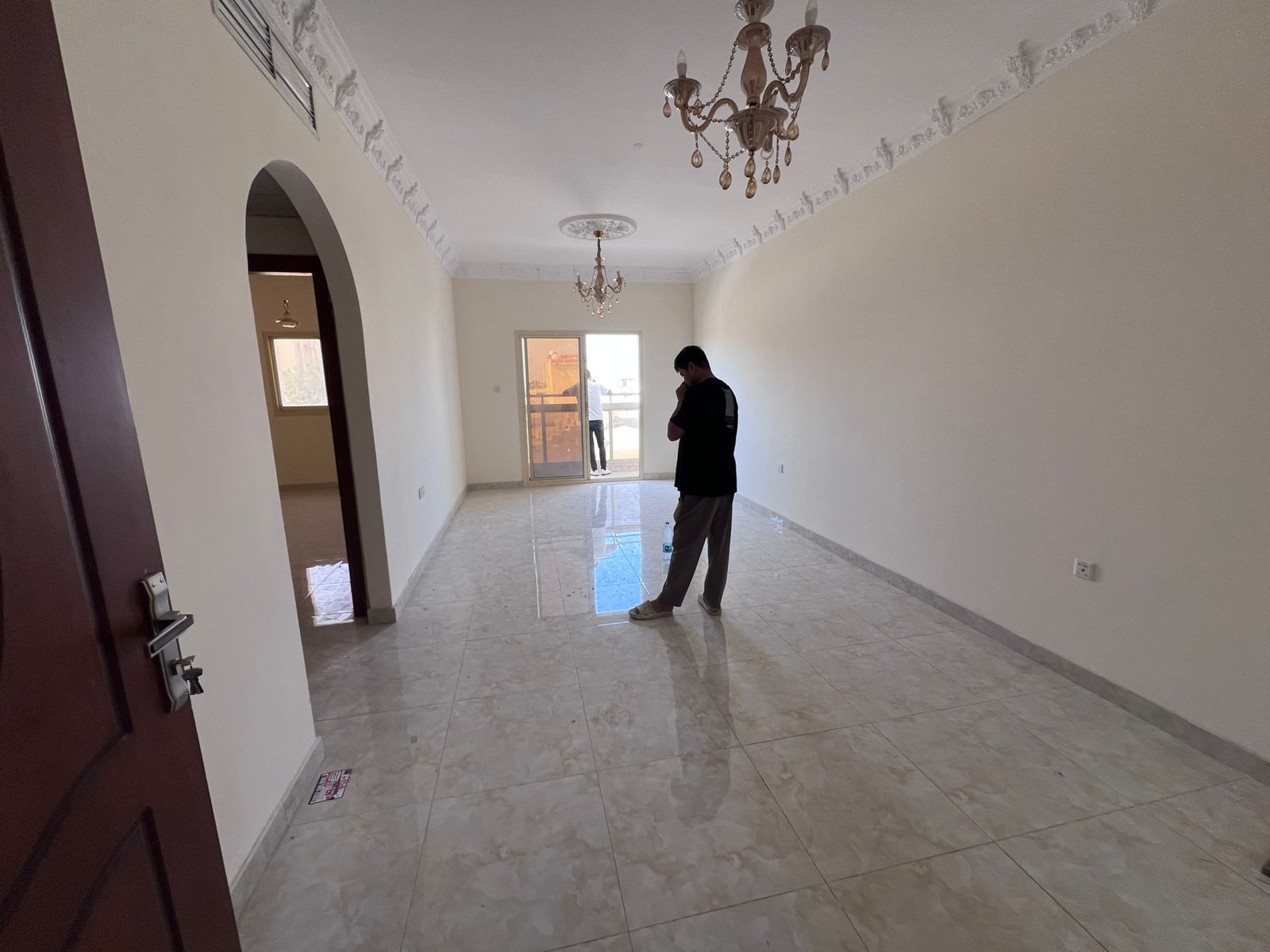 One bedroom and living room shared – Staff accommodation for annual rent | Al Jurf 3 – Ajman One bedroom and living room shared (staff accommodation)