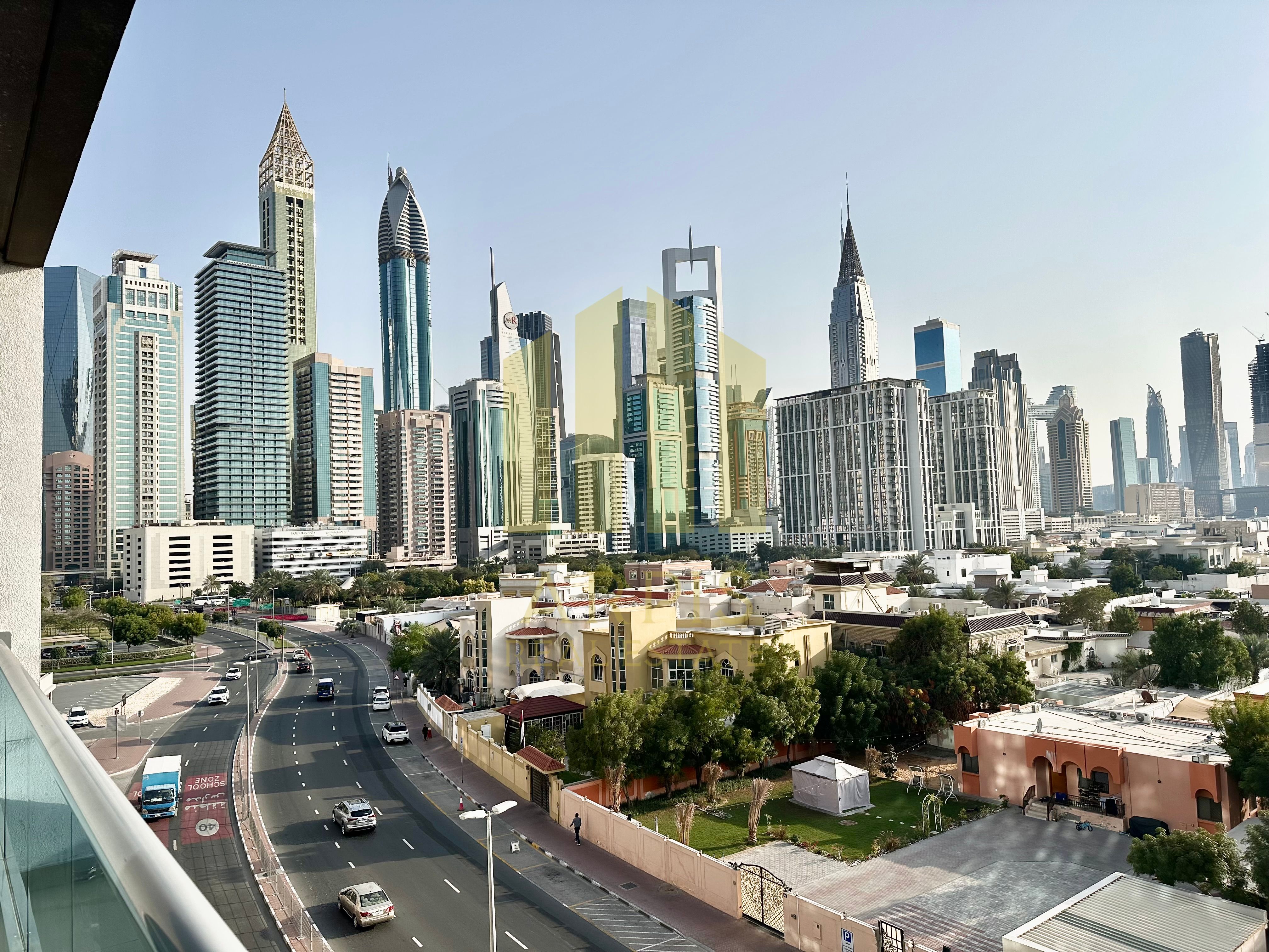 2BHK | SHEIKH ZAYED VIEW | SPACIOUS APARTMENT FOR RENT IN JUMEIRAH GARDEN CITY.