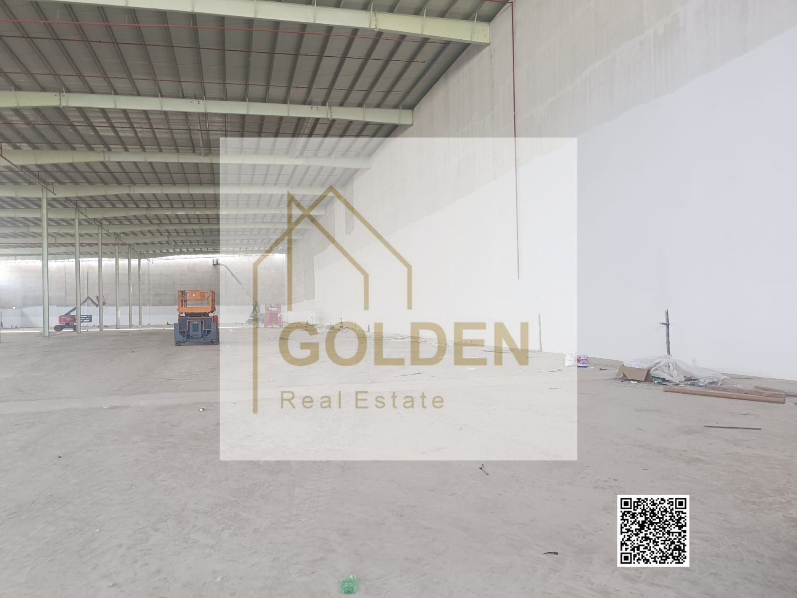 20-meter height | Brand-New Industrial Warehouse for Rent in Umm Al Quwain | 150 kW Power (Upgradeable)