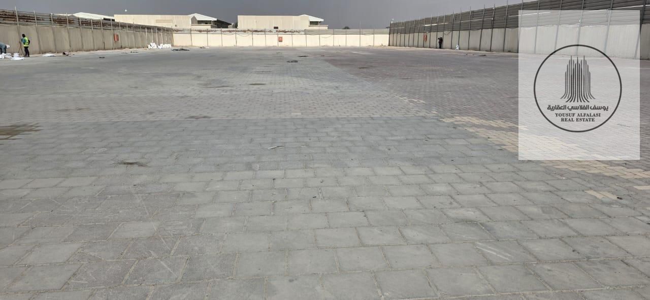A prime logistics opportunity: Corner plot with 3 street frontages in Al Sajaa (on a 95-meter wide street)