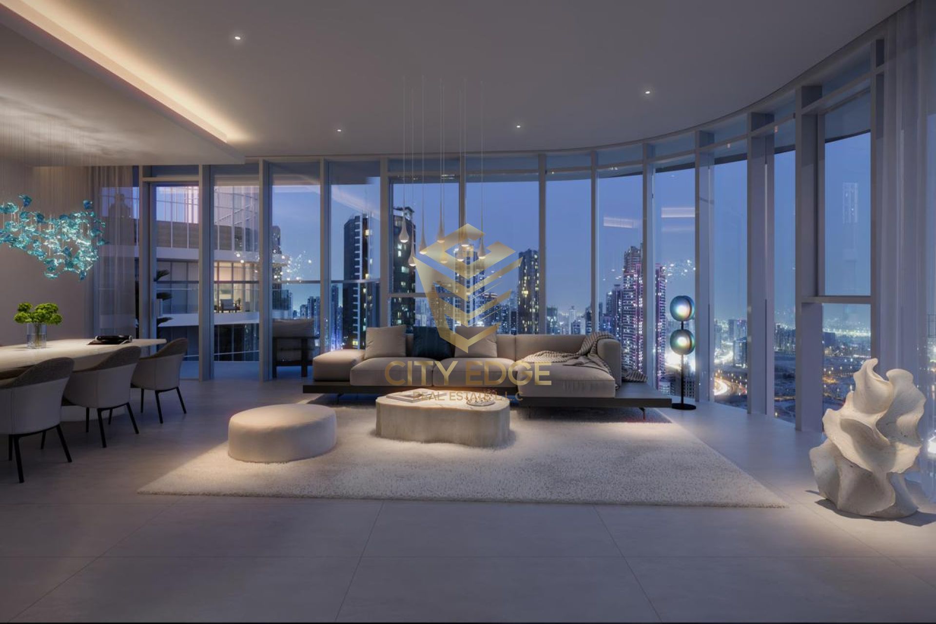 2BR-Lake view-! % monthly Till Handover-1500 sqft