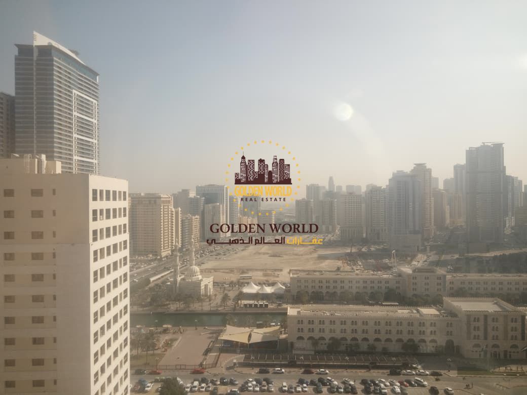 2 Master Bedroom Apartment with Central AC in Al Khan – Gym, Pool & Parking