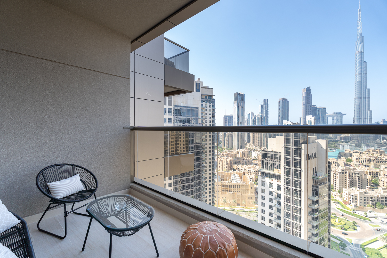 Elegant Studio | Burj Khalifa View | Kids Play Area | All Bills Included