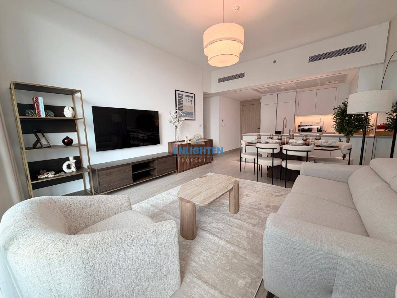 High Floor | Five Facing | Furnished | 2BR + MAID