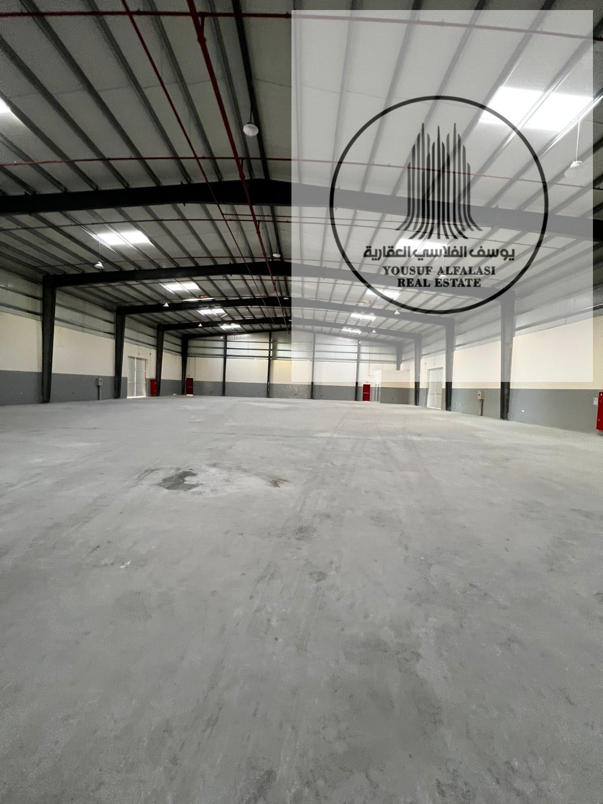 Exceptional power warehouse 25000 sqft Umm Al Quwain single floor 300 kw