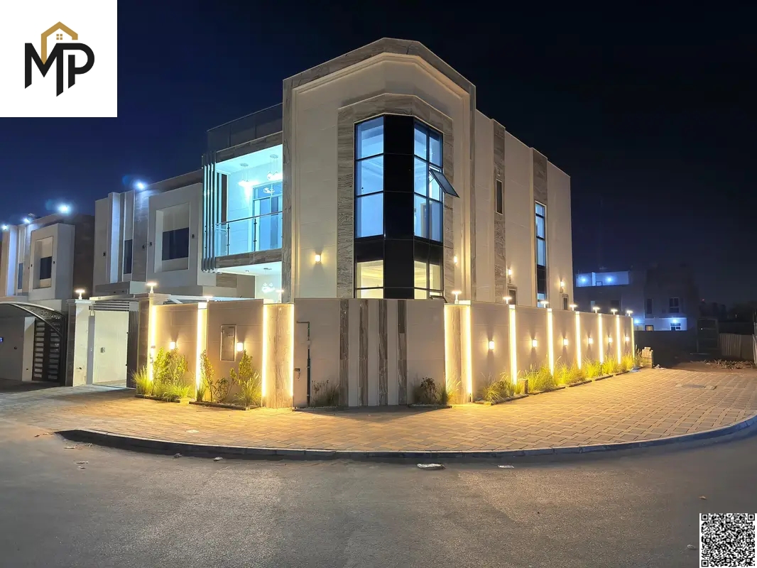 Spacious villa for sale with luxury finishes - near Sheikh Mohammed Bin Zayed Road - freehold for life, available to all nationalities.