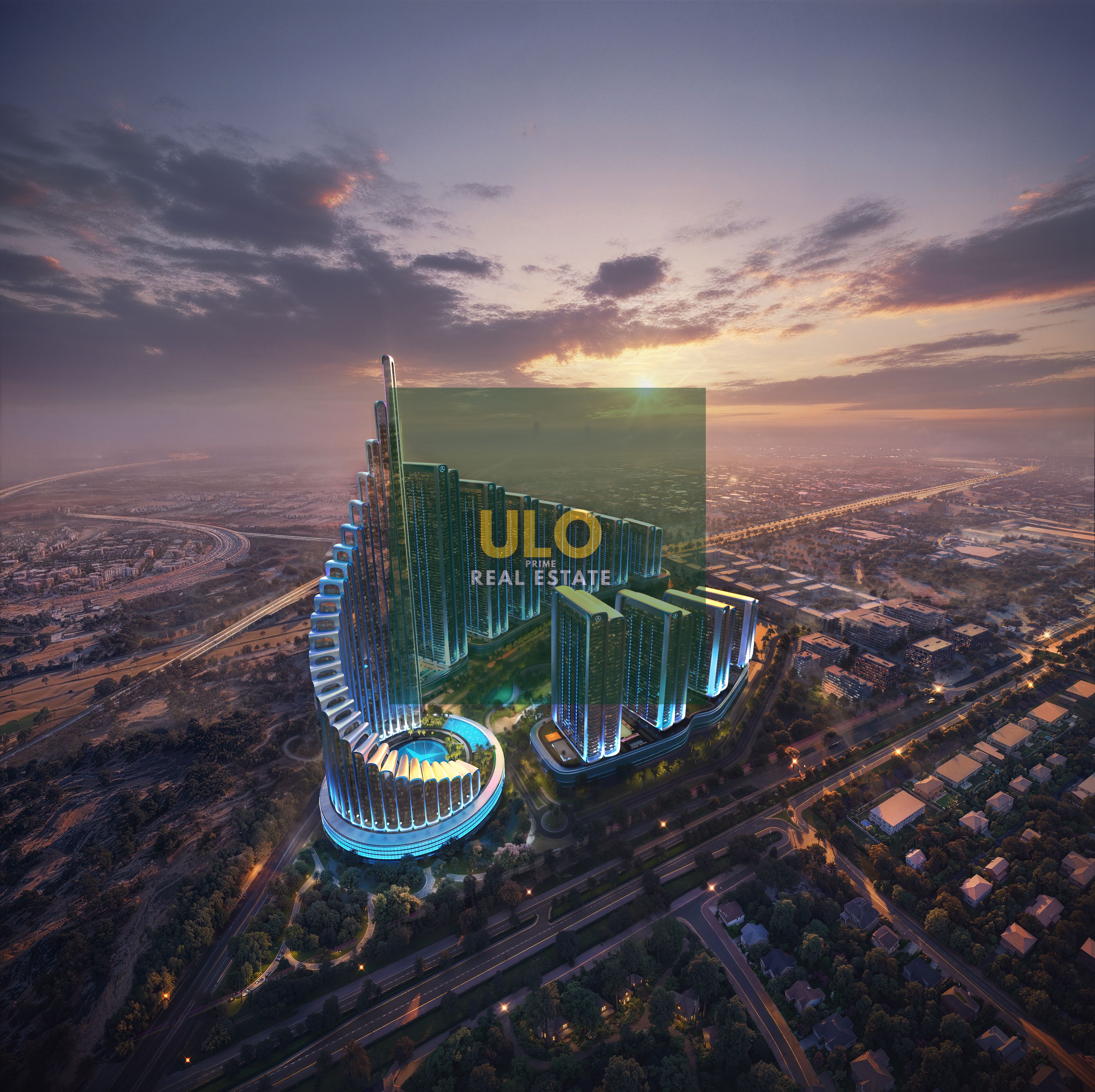 Maybach Ultimate Luxury, Mercedes-Benz Places Binghatti City, Meydan City, Dubai