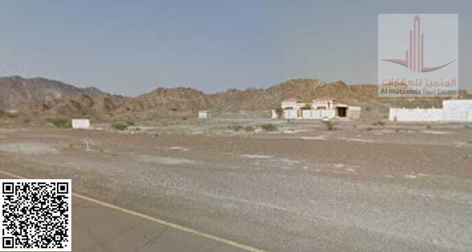 Land for sale in Ajman, Masfout, Block 1, residential/commercial (G+1), area 3095 sq ft, asking price 170,000 AED*